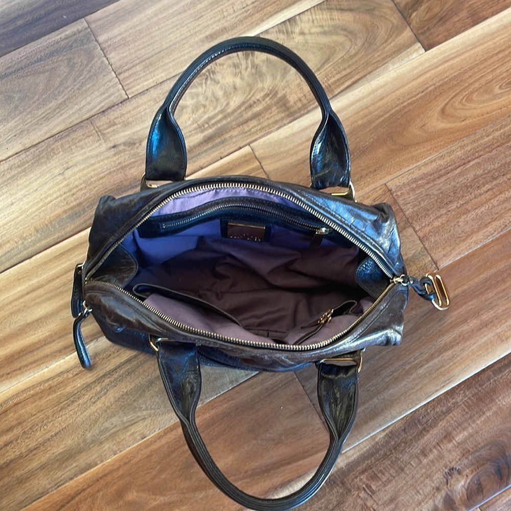 Kooba Leather Satchel - Picture 2 of 6